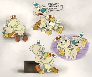 allthefallen cuphead_series parody - Page 68