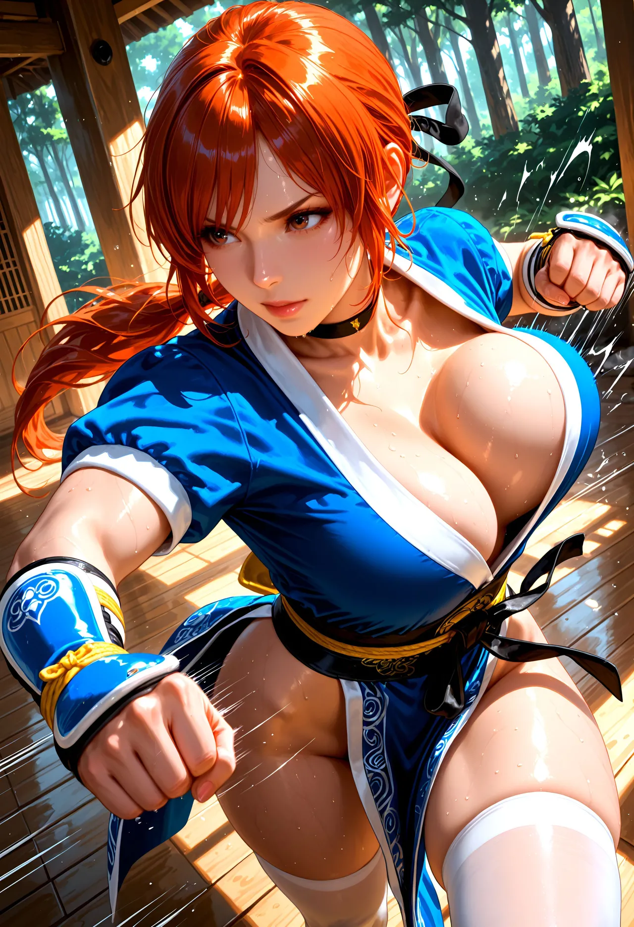 Allure Diffusion - Kasumi Dead Or Alive portrait - Image 101