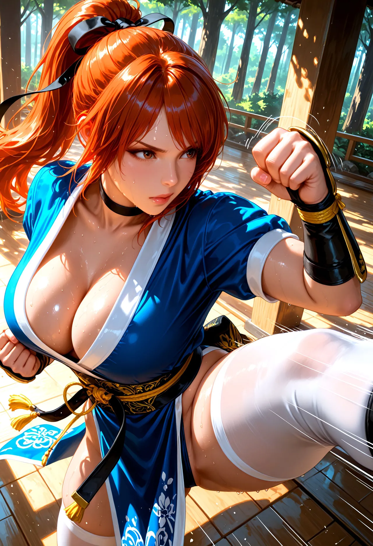 Allure Diffusion - Kasumi Dead Or Alive portrait - Image 102