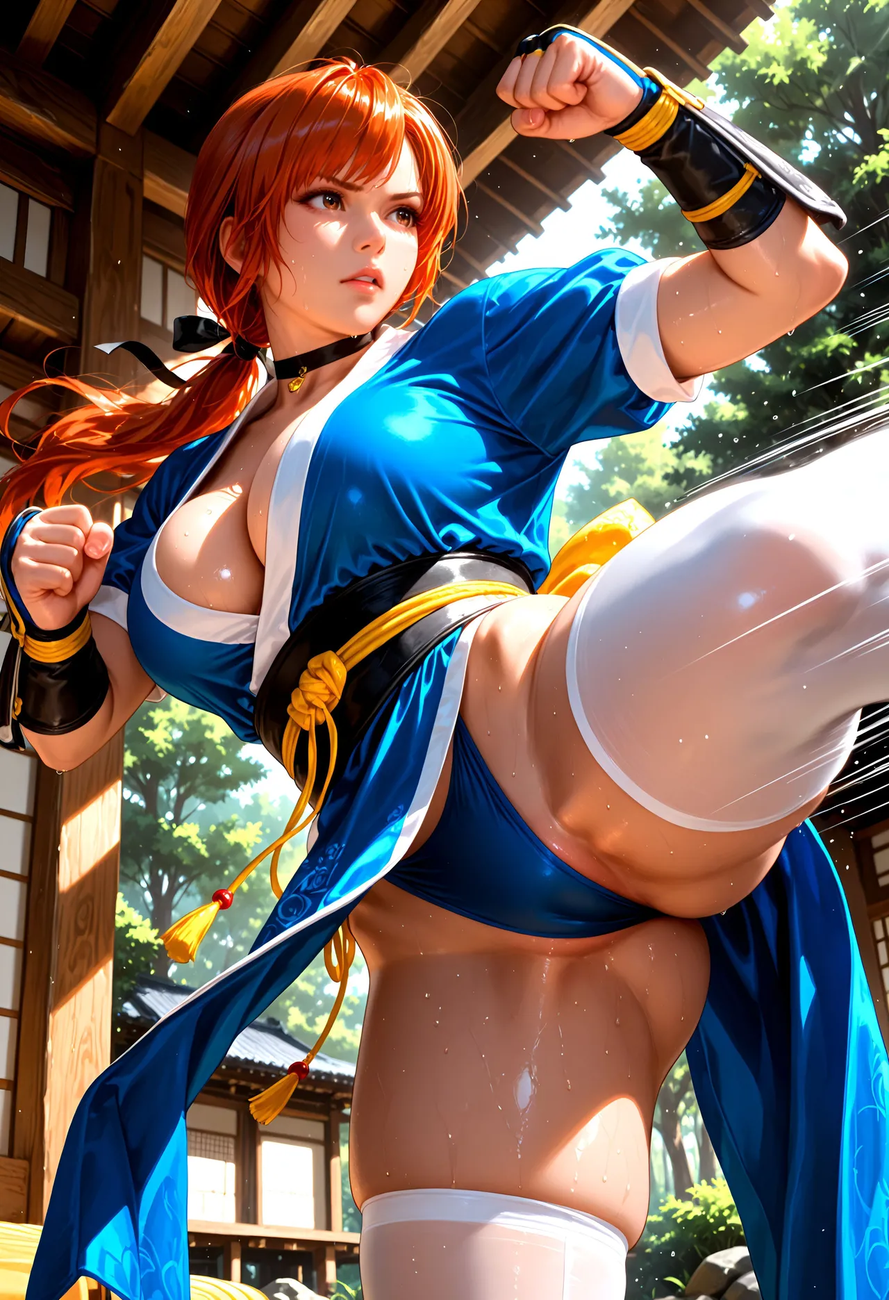 Allure Diffusion - Kasumi Dead Or Alive portrait - Image 104