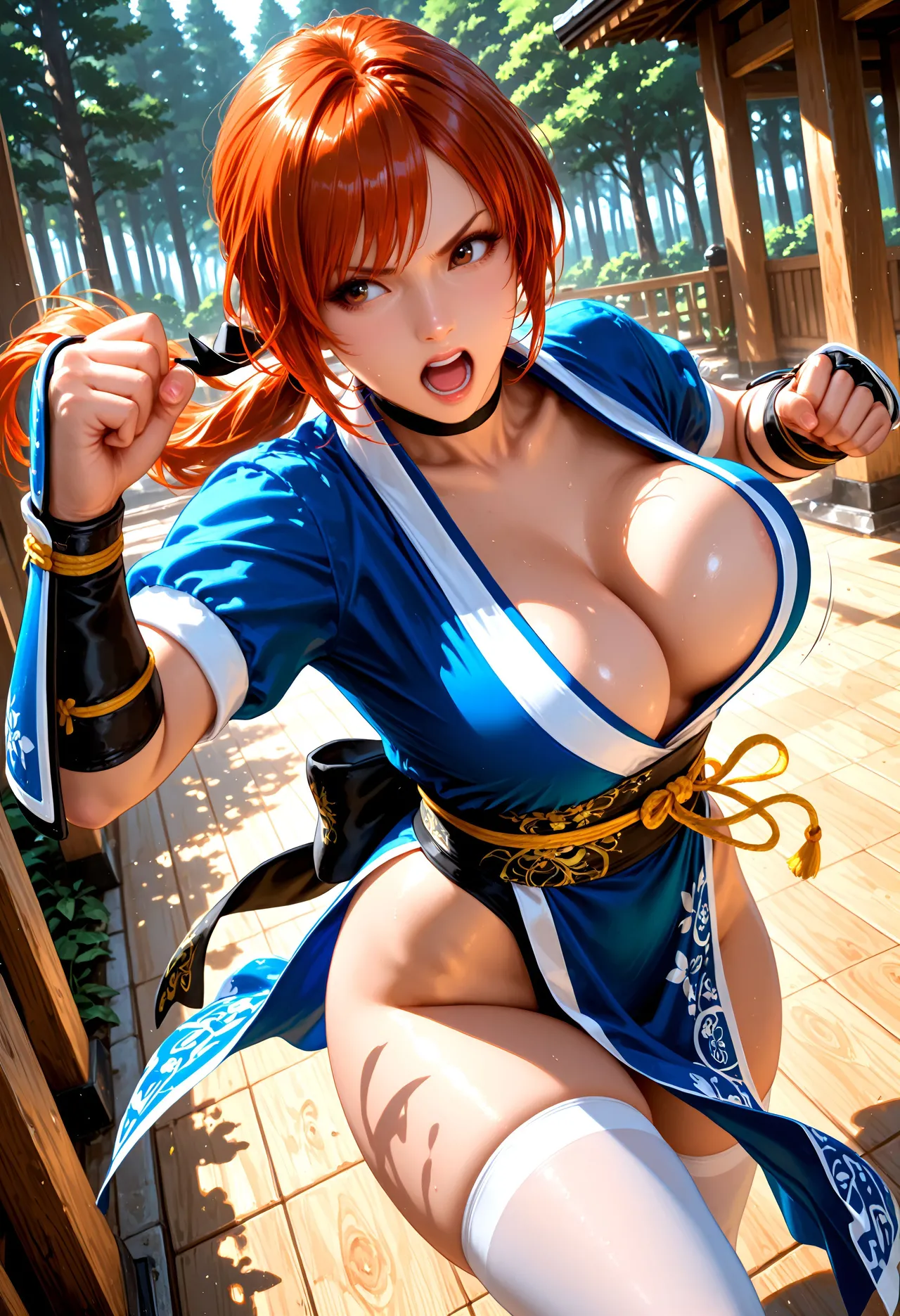 Allure Diffusion - Kasumi Dead Or Alive portrait - Image 99