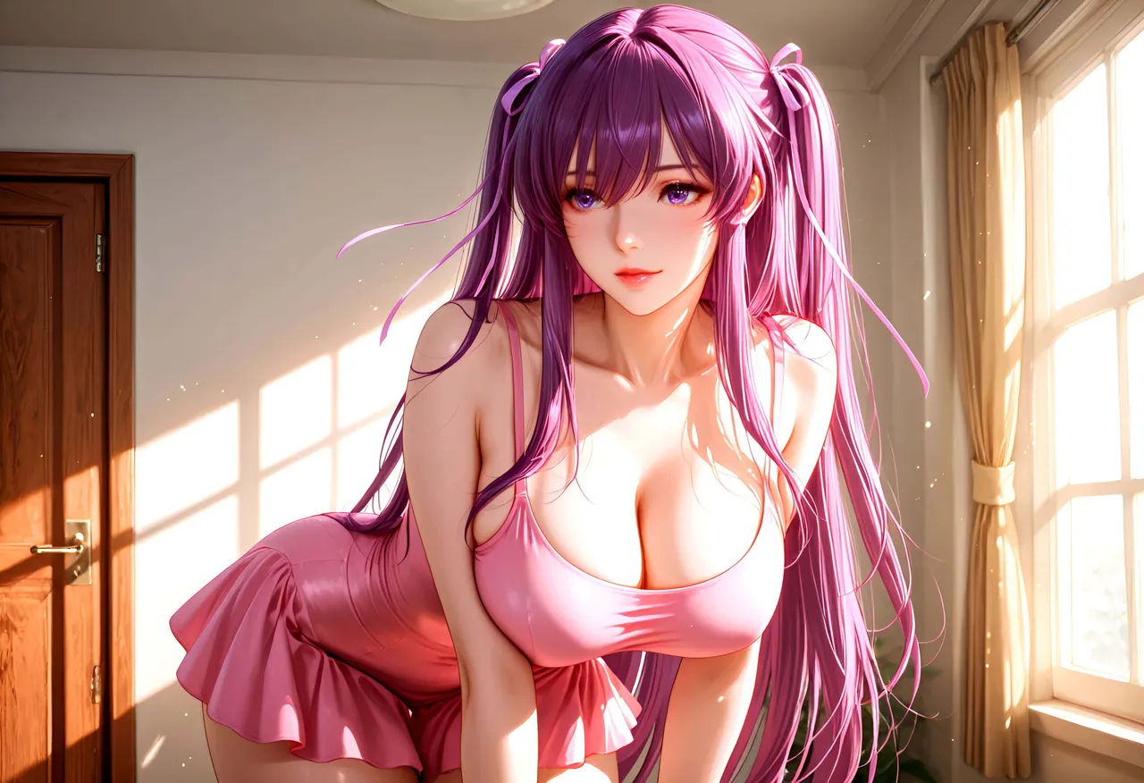 Allure Diffusion - Shiina Miyu landscape - Image 1