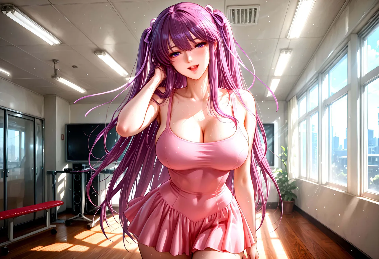 Allure Diffusion - Shiina Miyu landscape - Image 12