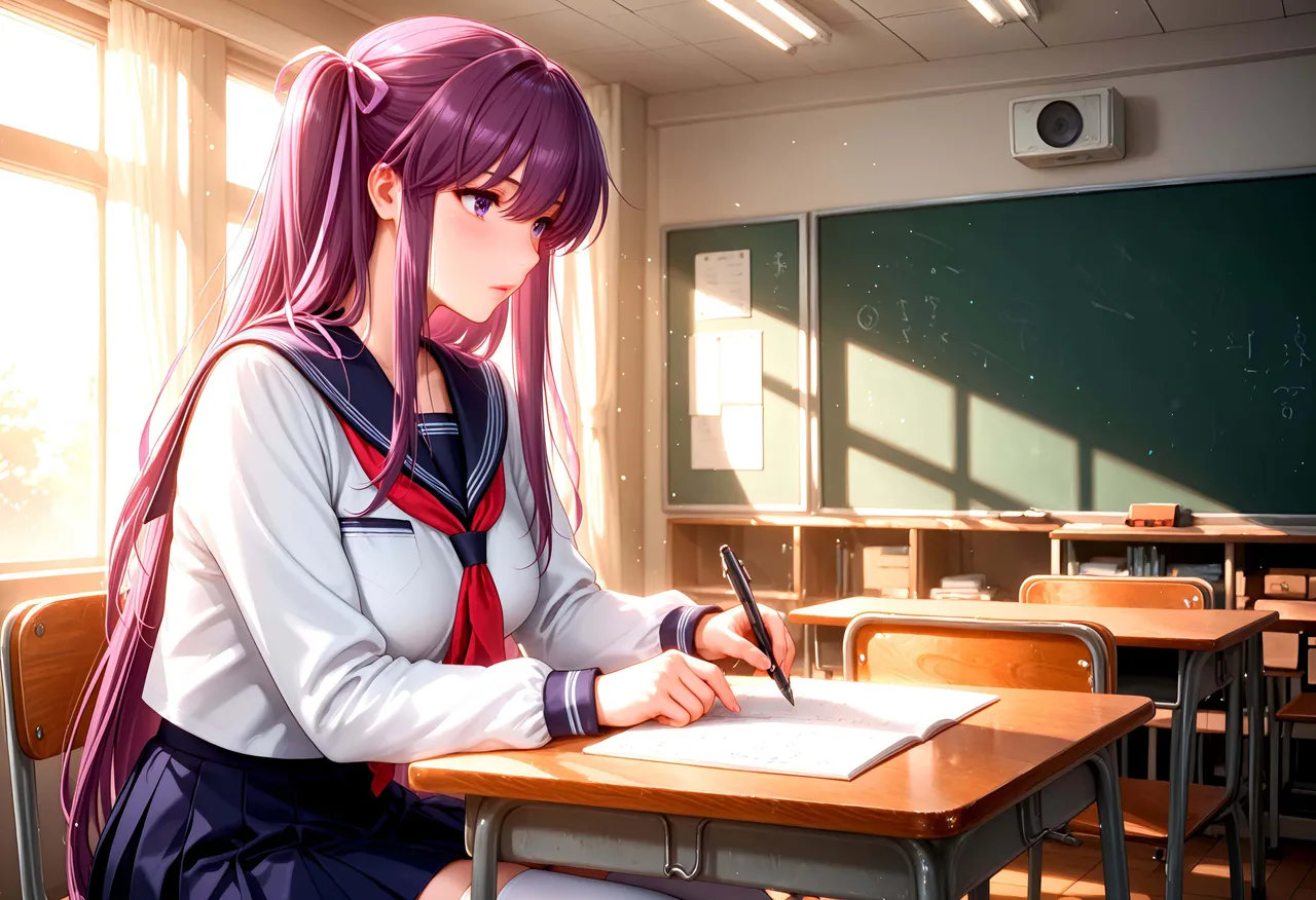 Allure Diffusion - Shiina Miyu landscape - Image 253