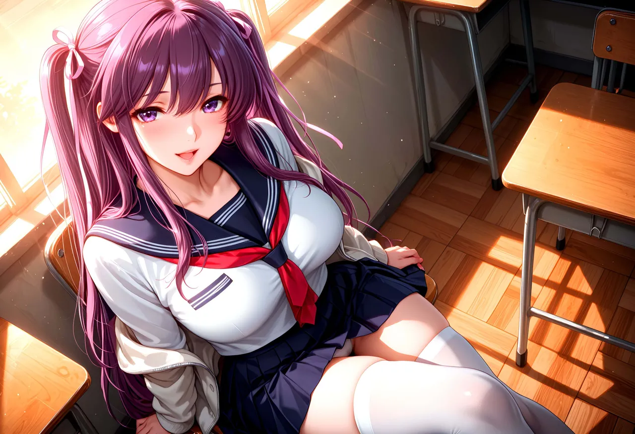 Allure Diffusion - Shiina Miyu landscape - Image 256