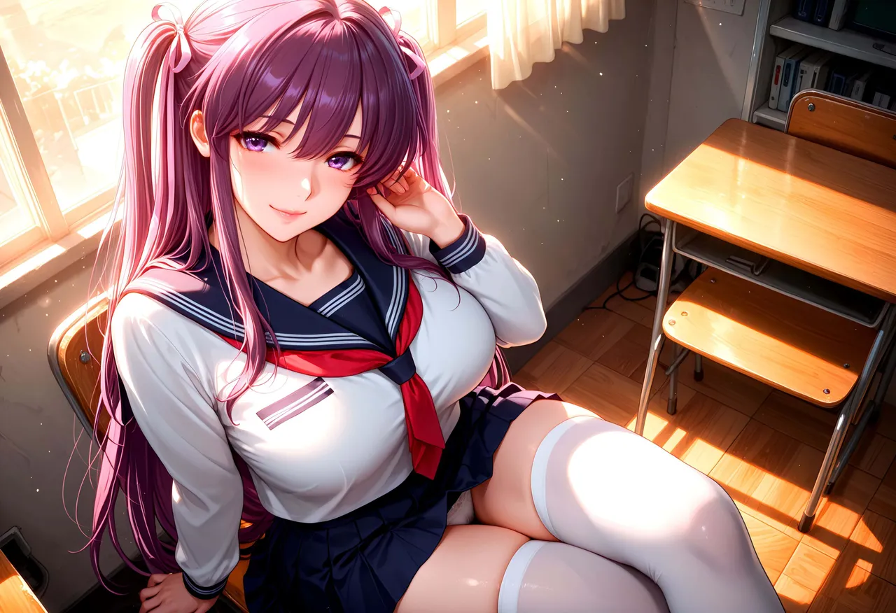 Allure Diffusion - Shiina Miyu landscape - Image 257