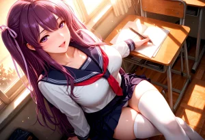 Allure Diffusion - Shiina Miyu landscape - Page 255