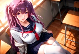 Allure Diffusion - Shiina Miyu landscape - Page 256