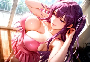 Allure Diffusion - Shiina Miyu landscape - Page 9