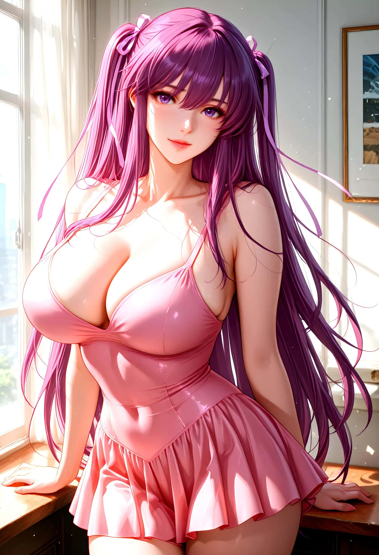 Allure Diffusion - Shiina Miyu portrait - Image 1