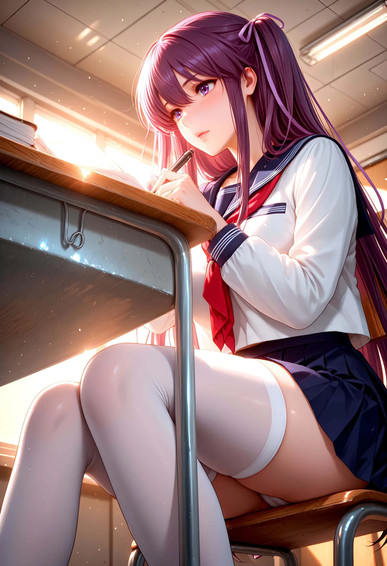 Allure Diffusion - Shiina Miyu portrait - Image 254