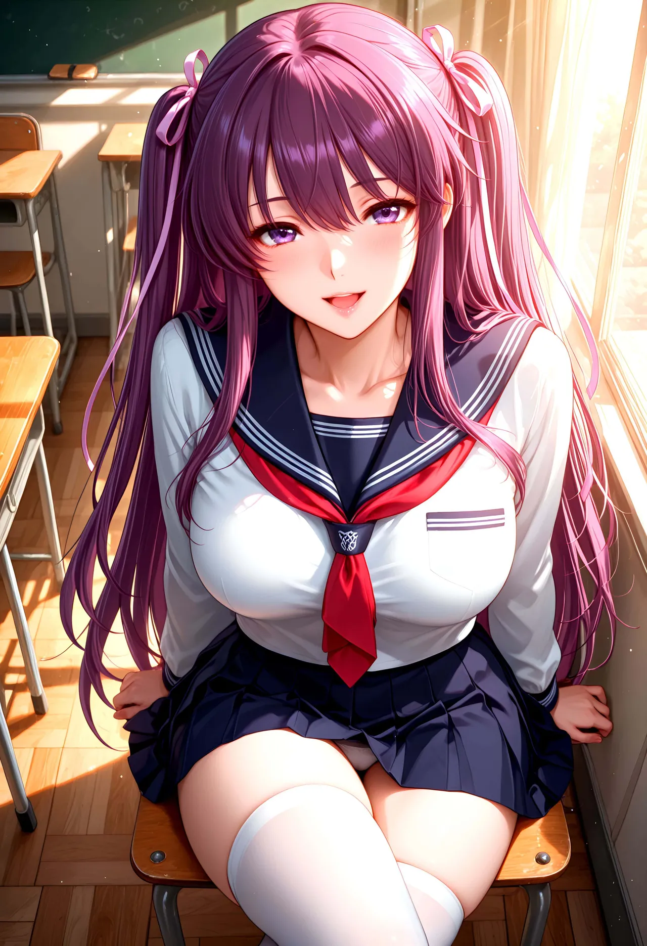 Allure Diffusion - Shiina Miyu portrait - Image 256