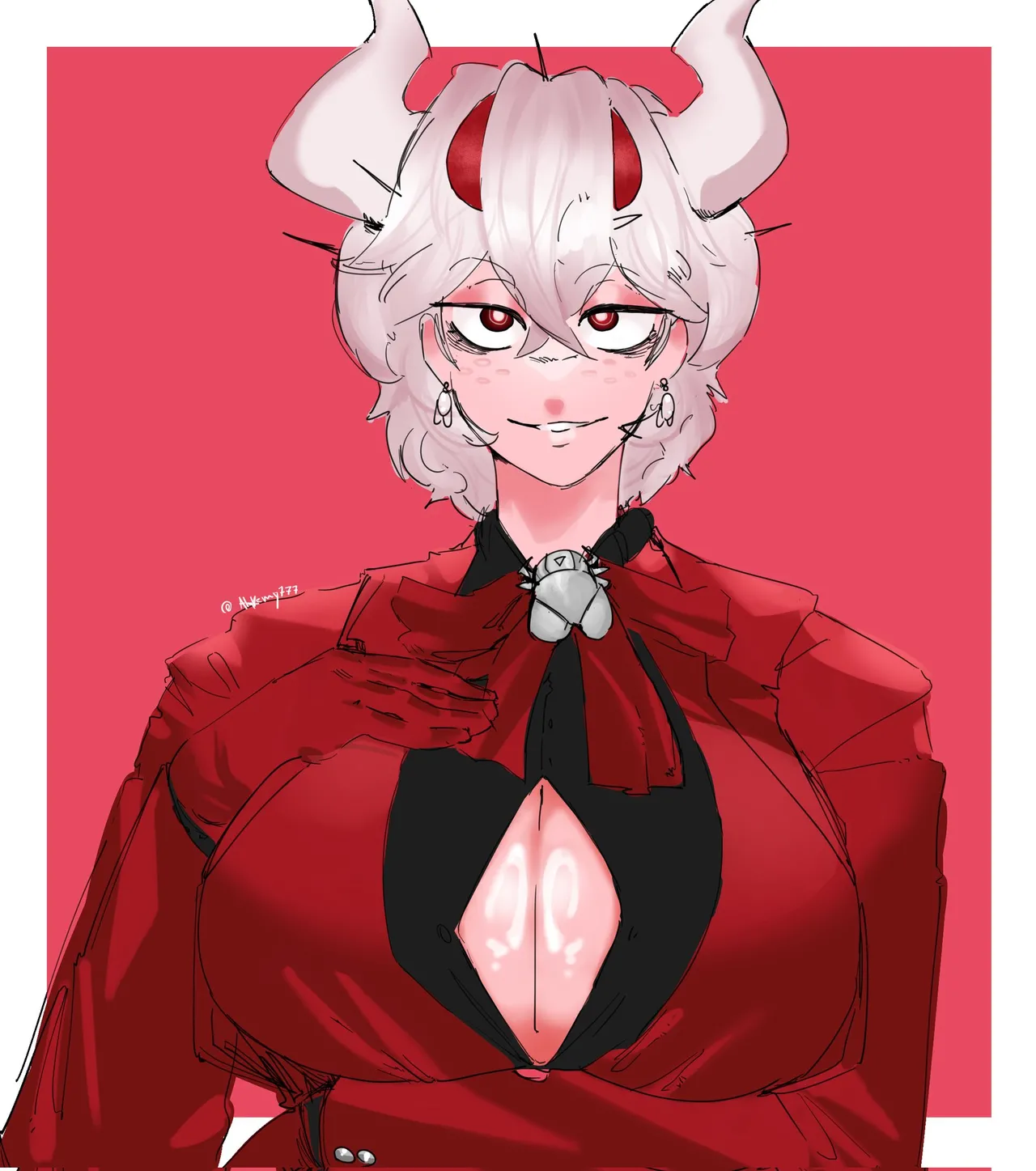 ALQKemy777 Azazel Corruption Helltaker - Image 16
