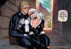 Amadeus V The Felines Surrender Venom x Black Cat English Full Comic - Page 5