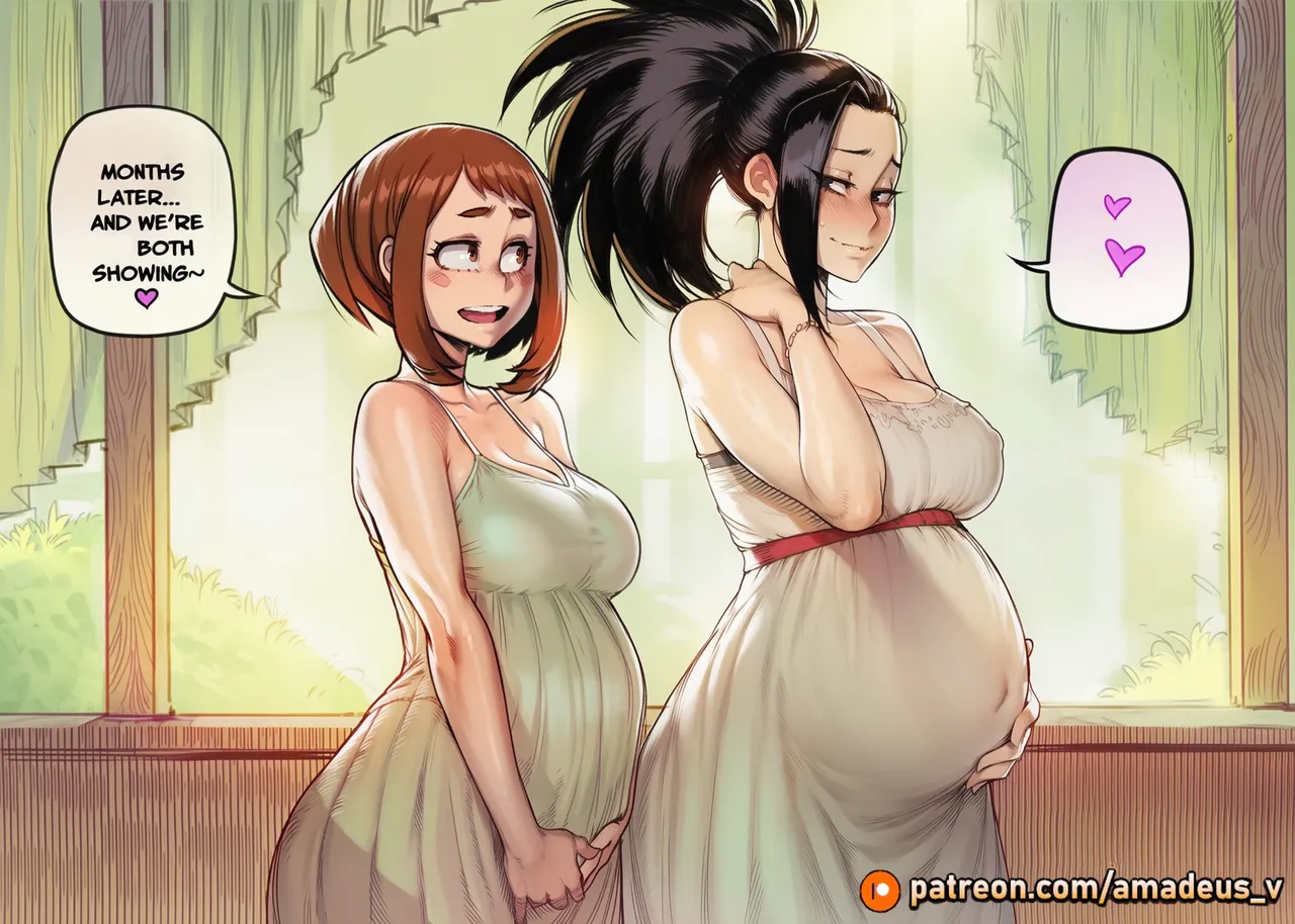 Amadeus V The Pent-Up Hero Mina x Ochako Momo English Full Comic - Image 35