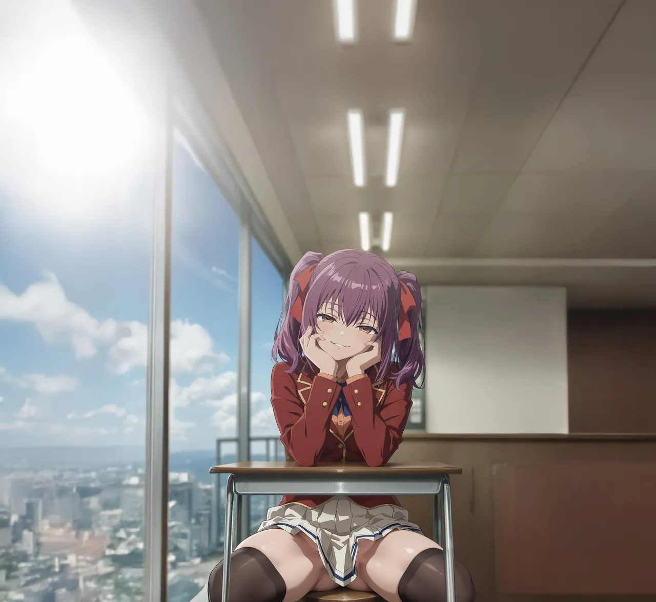 Amakawa is reflecting. Welcome to the Backside of the Classroom of the Elite Ichika Amasawa Edition 270p Beyond the White Room Curriculum The cunning strategist taught a lesson in absolute surrender. - Image 1