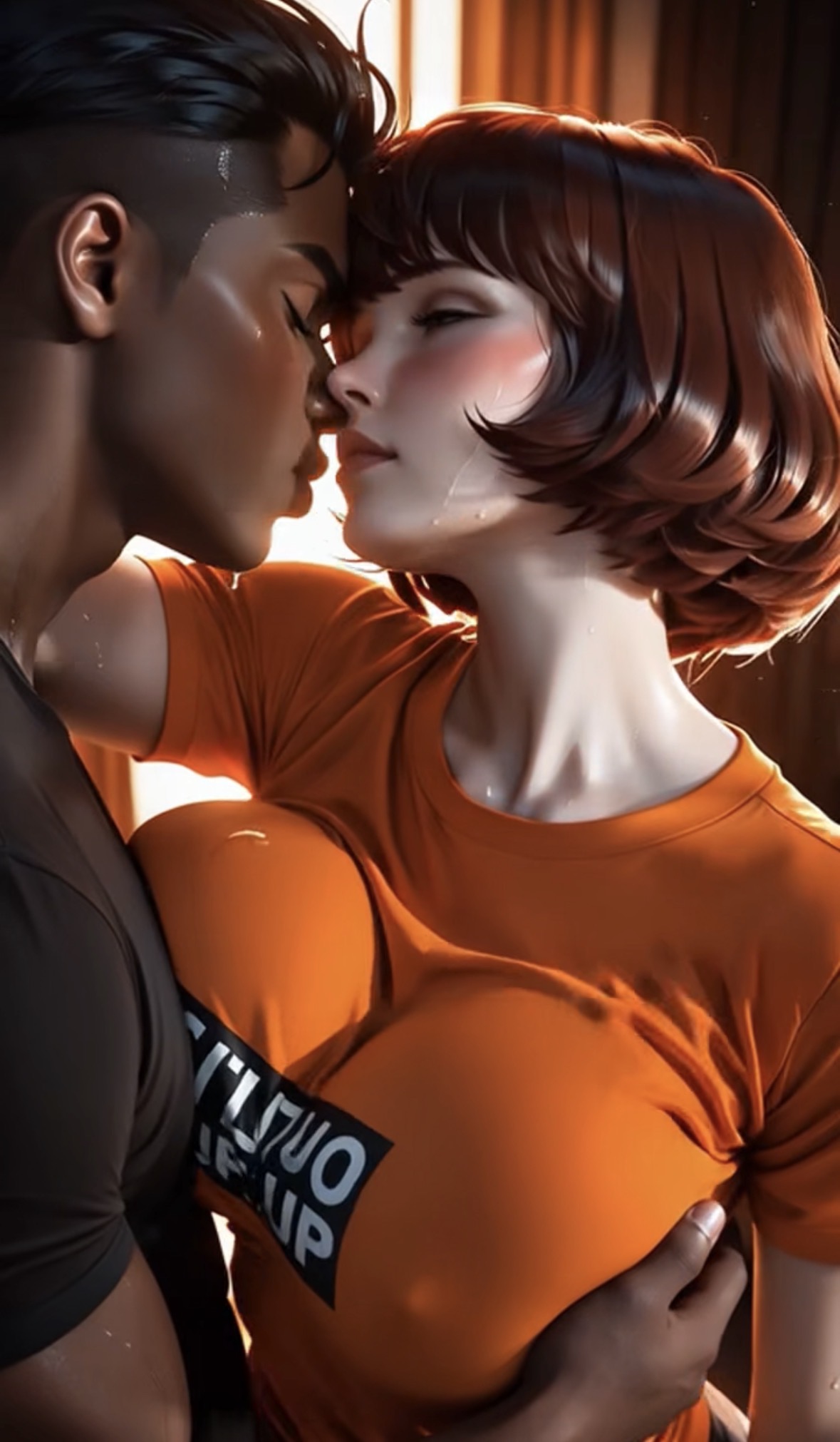 Amazing breasts girl gets a black cock anal creampie - 41 Pics - Image 1