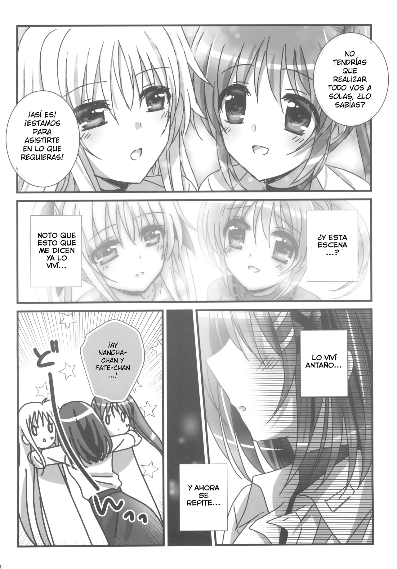 Ameiro Nanashiki O sake to, sakura to, aozora to. Mahou Shoujo Lyrical Nanoha Spanish Nekomi Fansub - Image 11