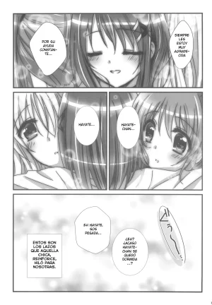 Ameiro Nanashiki O sake to, sakura to, aozora to. Mahou Shoujo Lyrical Nanoha Spanish Nekomi Fansub - Page 12