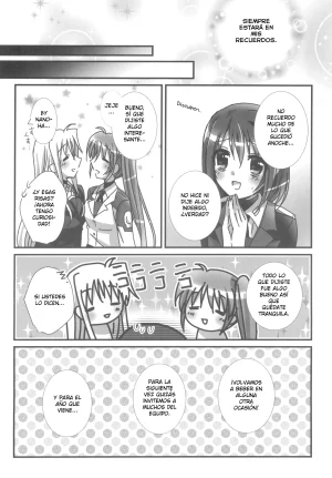 Ameiro Nanashiki O sake to, sakura to, aozora to. Mahou Shoujo Lyrical Nanoha Spanish Nekomi Fansub - Page 13