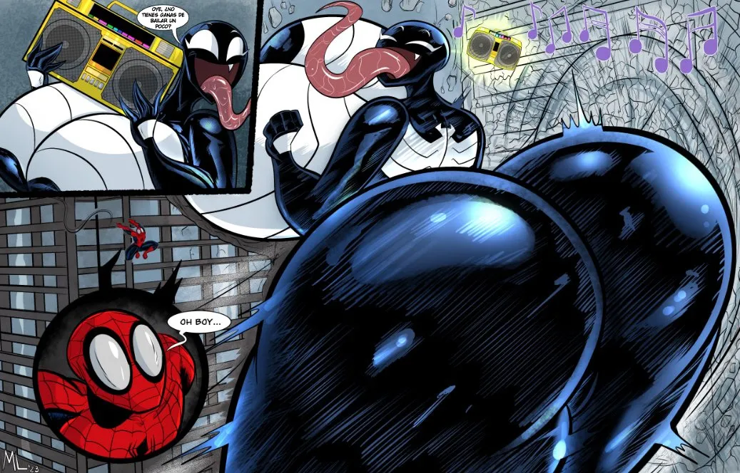 Ameizing Lewds Thicc-Venom Spider-Man En Progreso Spanish kalock ToonX - Image 101