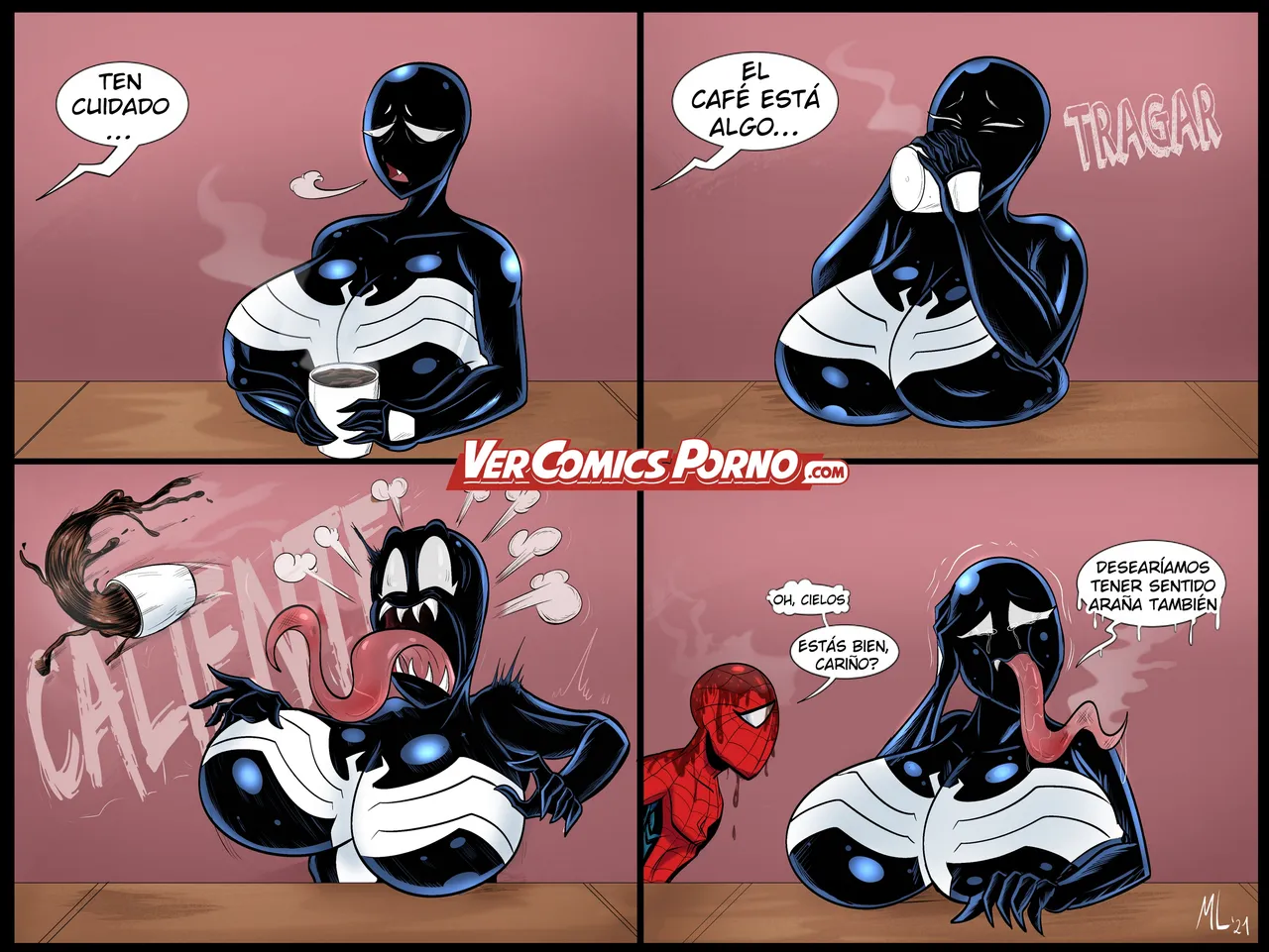Ameizing Lewds Thicc-Venom Spider-Man En Progreso Spanish kalock ToonX - Image 12