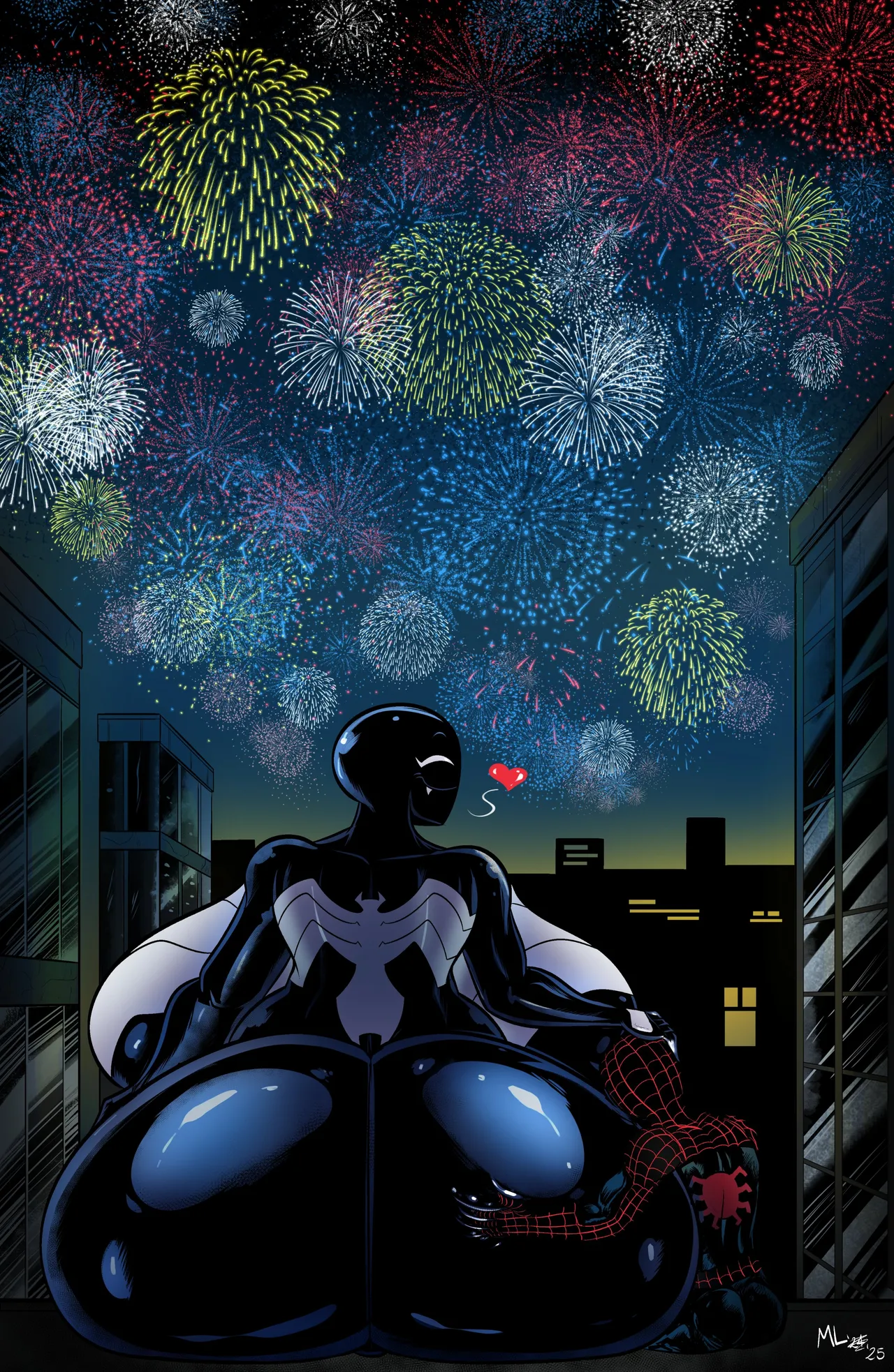 Ameizing Lewds Thicc-Venom Spider-Man En Progreso Spanish kalock ToonX - Image 124