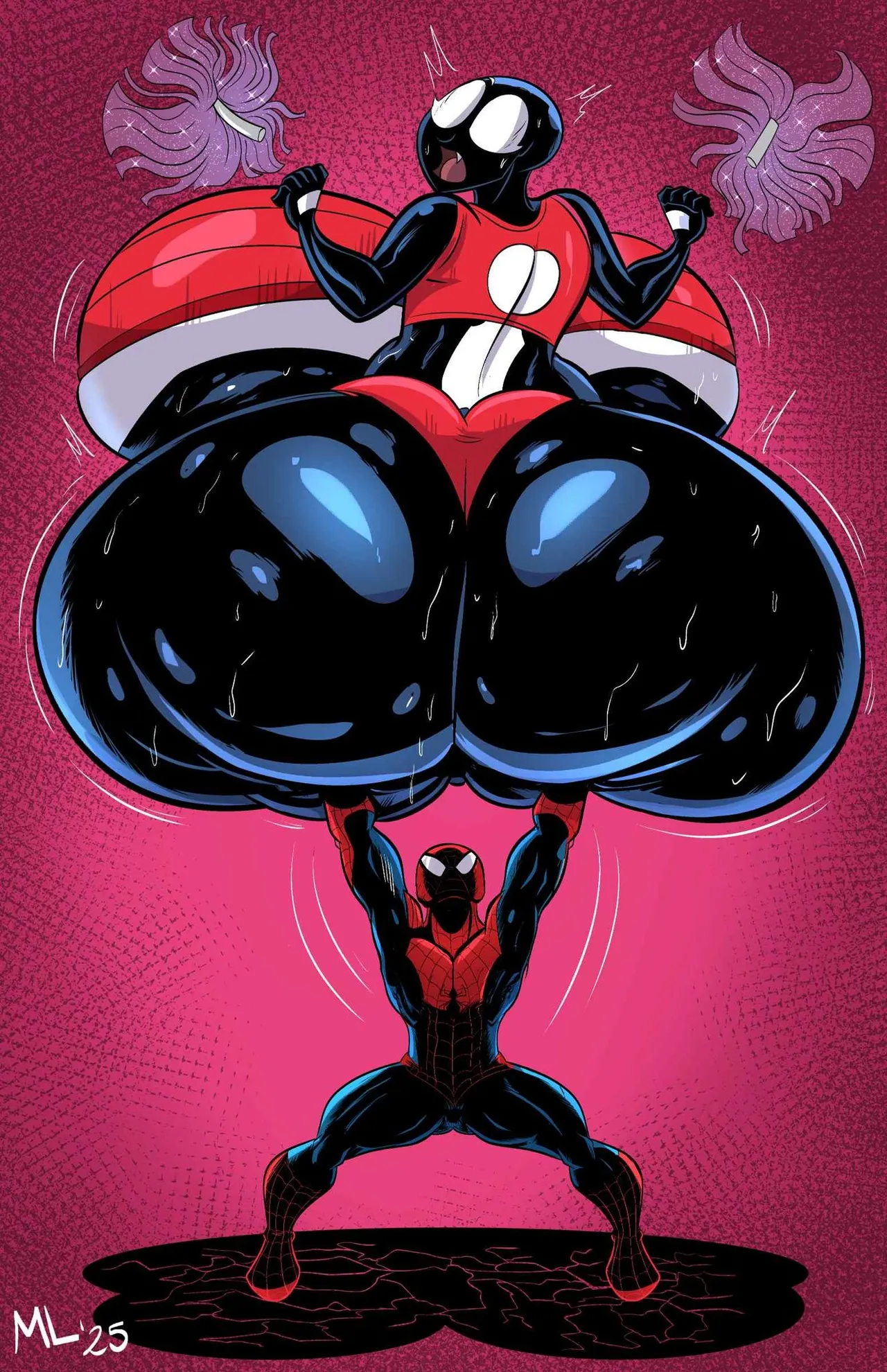 Ameizing Lewds Thicc-Venom Spider-Man En Progreso Spanish kalock ToonX - Image 129