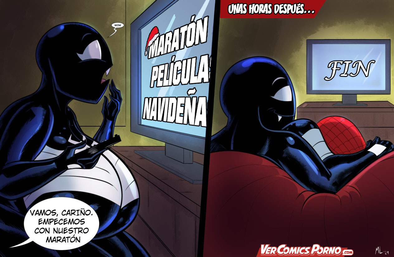 Ameizing Lewds Thicc-Venom Spider-Man En Progreso Spanish kalock ToonX - Image 39