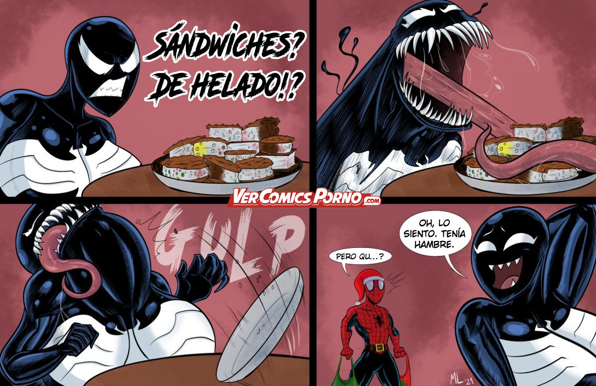 Ameizing Lewds Thicc-Venom Spider-Man En Progreso Spanish kalock ToonX - Image 40