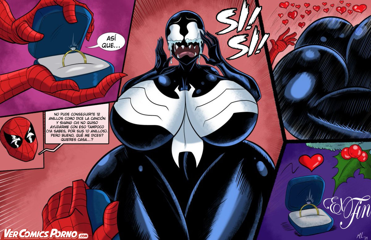 Ameizing Lewds Thicc-Venom Spider-Man En Progreso Spanish kalock ToonX - Image 42