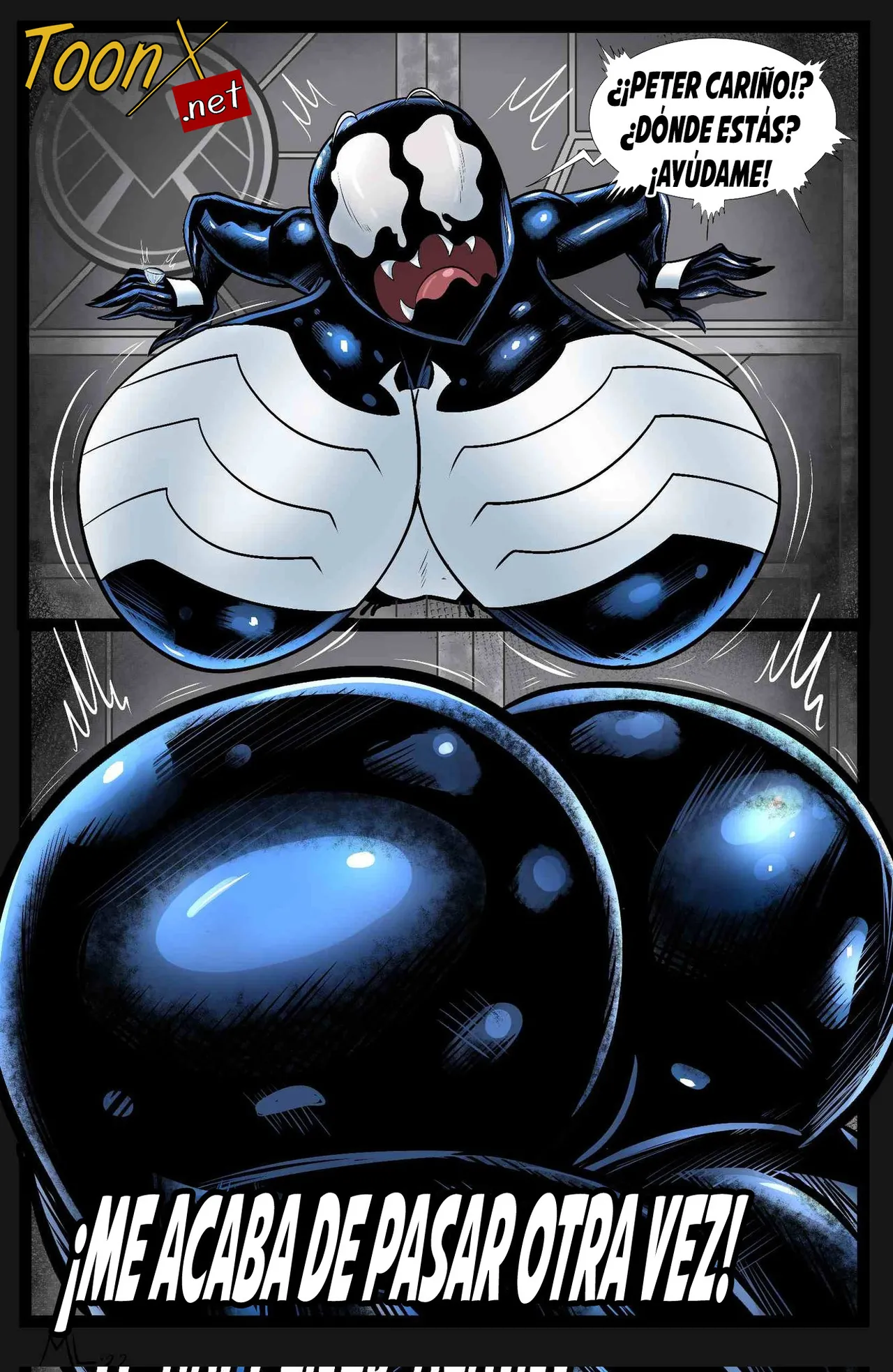 Ameizing Lewds Thicc-Venom Spider-Man En Progreso Spanish kalock ToonX - Image 70