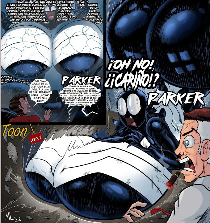 Ameizing Lewds Thicc-Venom Spider-Man En Progreso Spanish kalock ToonX - Image 73