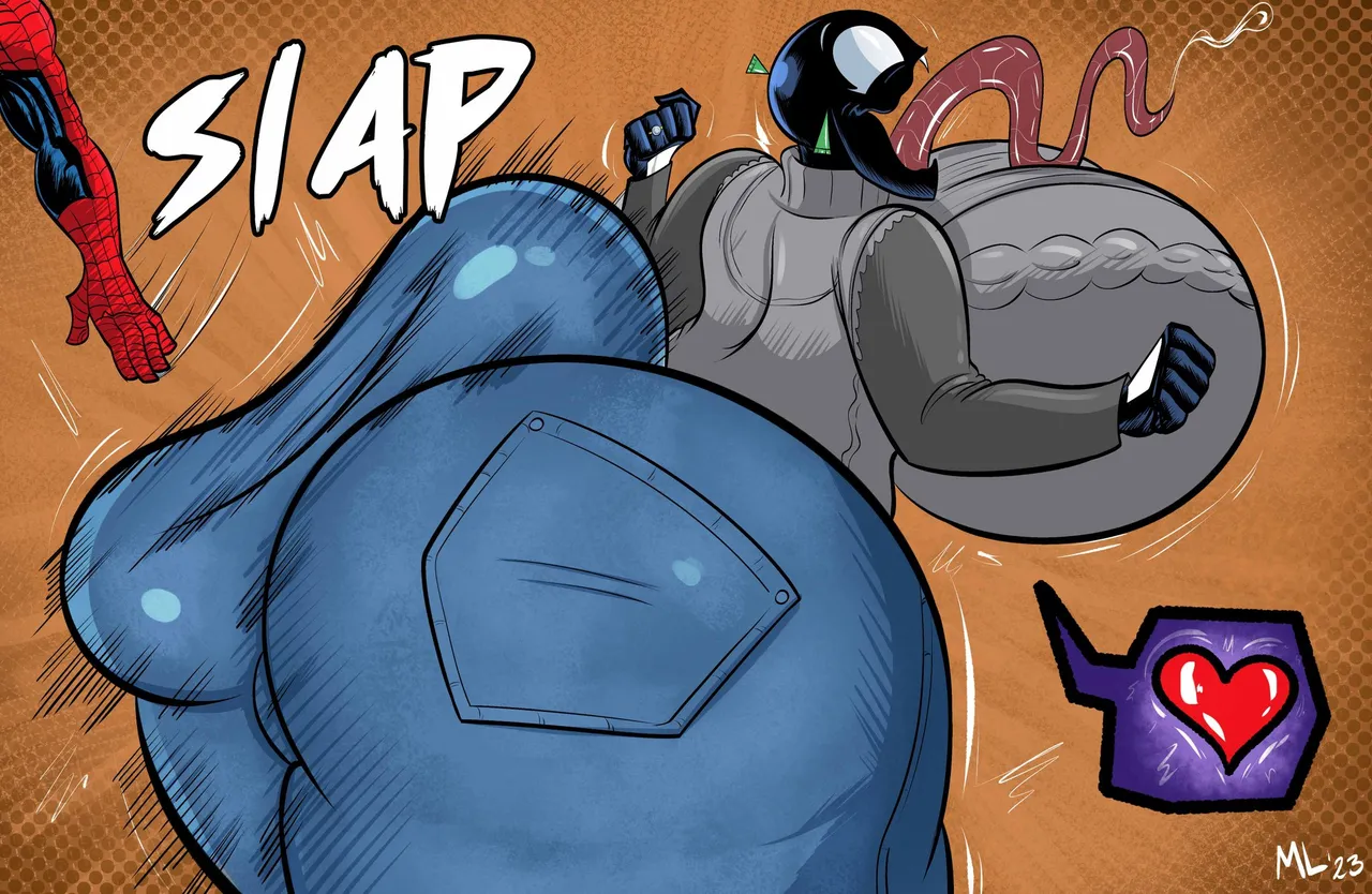 Ameizing Lewds Thicc-Venom Spider-Man En Progreso Spanish kalock ToonX - Image 95