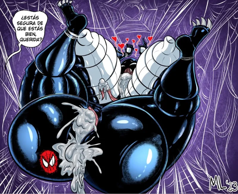 Ameizing Lewds Thicc-Venom Spider-Man En Progreso Spanish kalock ToonX - Image 97