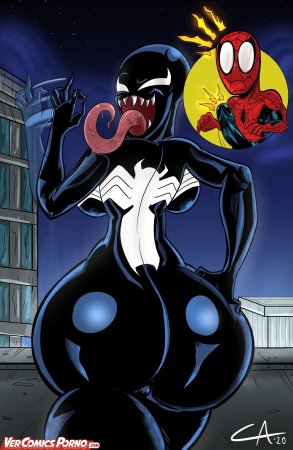 Ameizing Lewds Thicc-Venom Spider-Man En Progreso Spanish kalock ToonX - Page 2