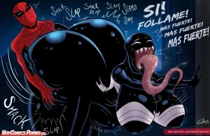 Ameizing Lewds Thicc-Venom Spider-Man En Progreso Spanish kalock ToonX - Page 8