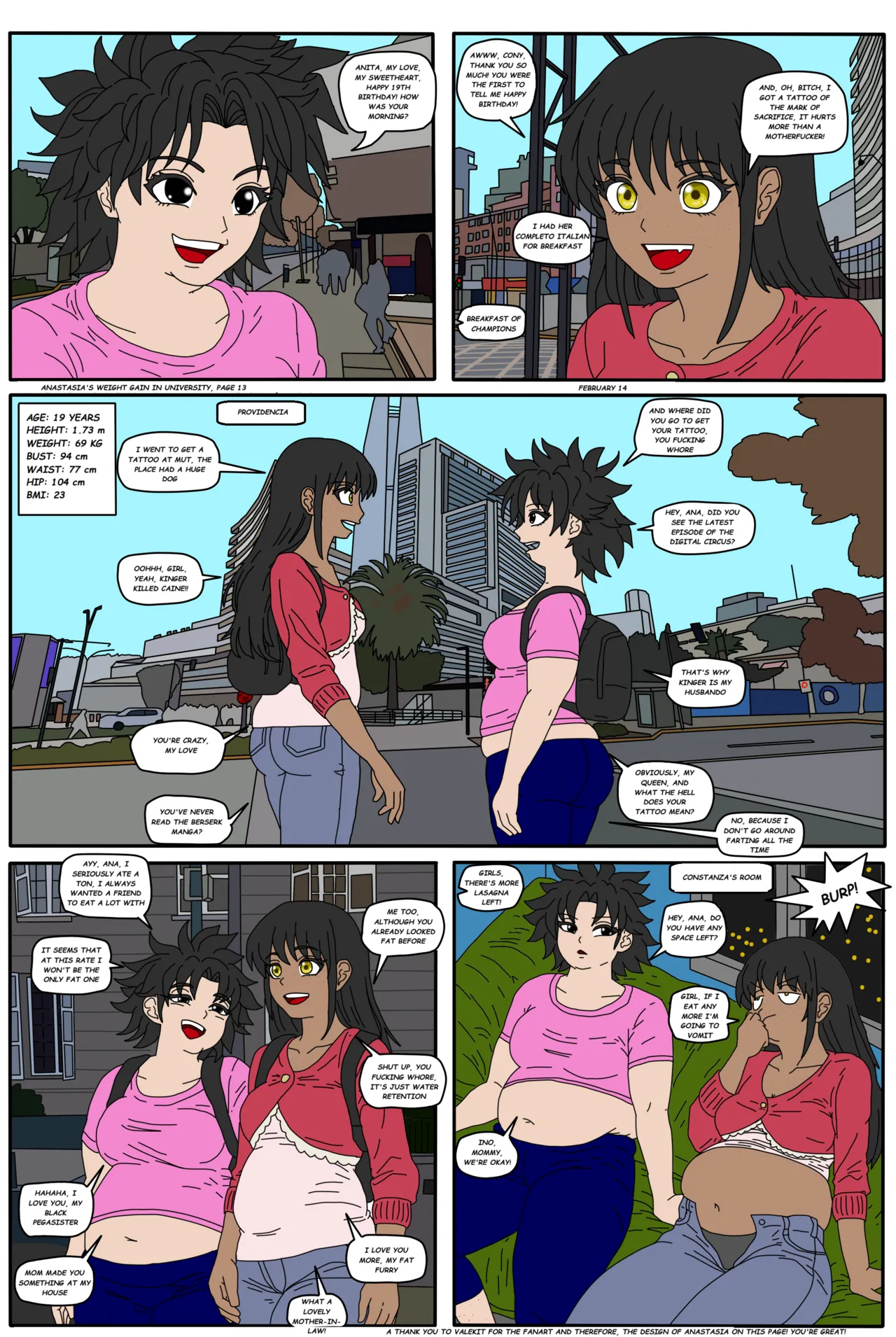 ANASTASIA WEIGHT GAIN IN UNIVERSITY - Image 13