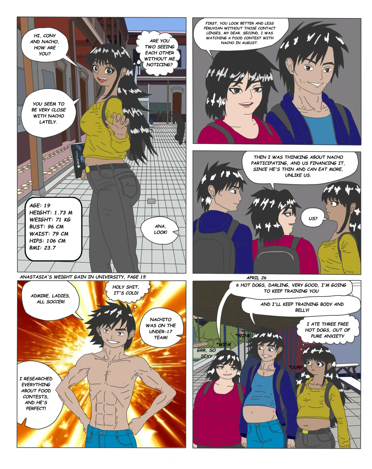 ANASTASIA WEIGHT GAIN IN UNIVERSITY - Image 15