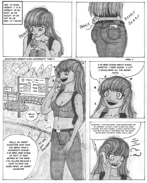 ANASTASIA WEIGHT GAIN IN UNIVERSITY - Page 3