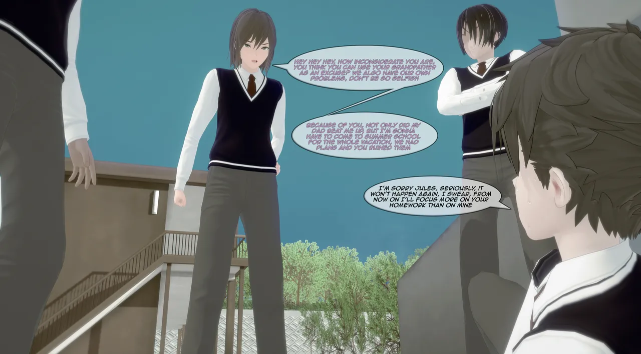 AndreaTG Remember Me Chapter 1 - 10.3 On-Going The guy I used to bully at school turned me into a cross-dressing slut - Image 12