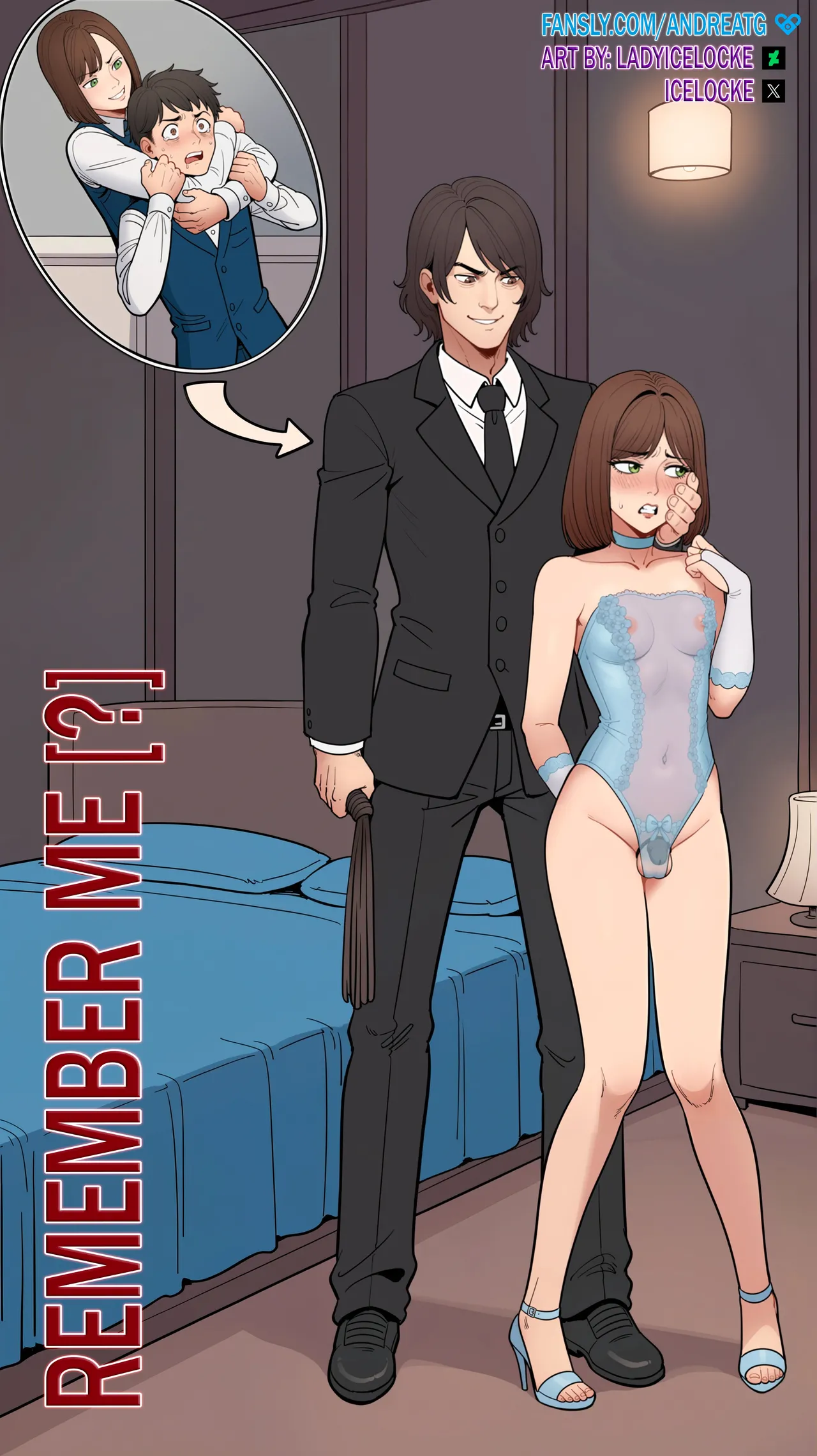 AndreaTG Remember Me Chapter 1 - 10.3 On-Going The guy I used to bully at school turned me into a cross-dressing slut - Image 5