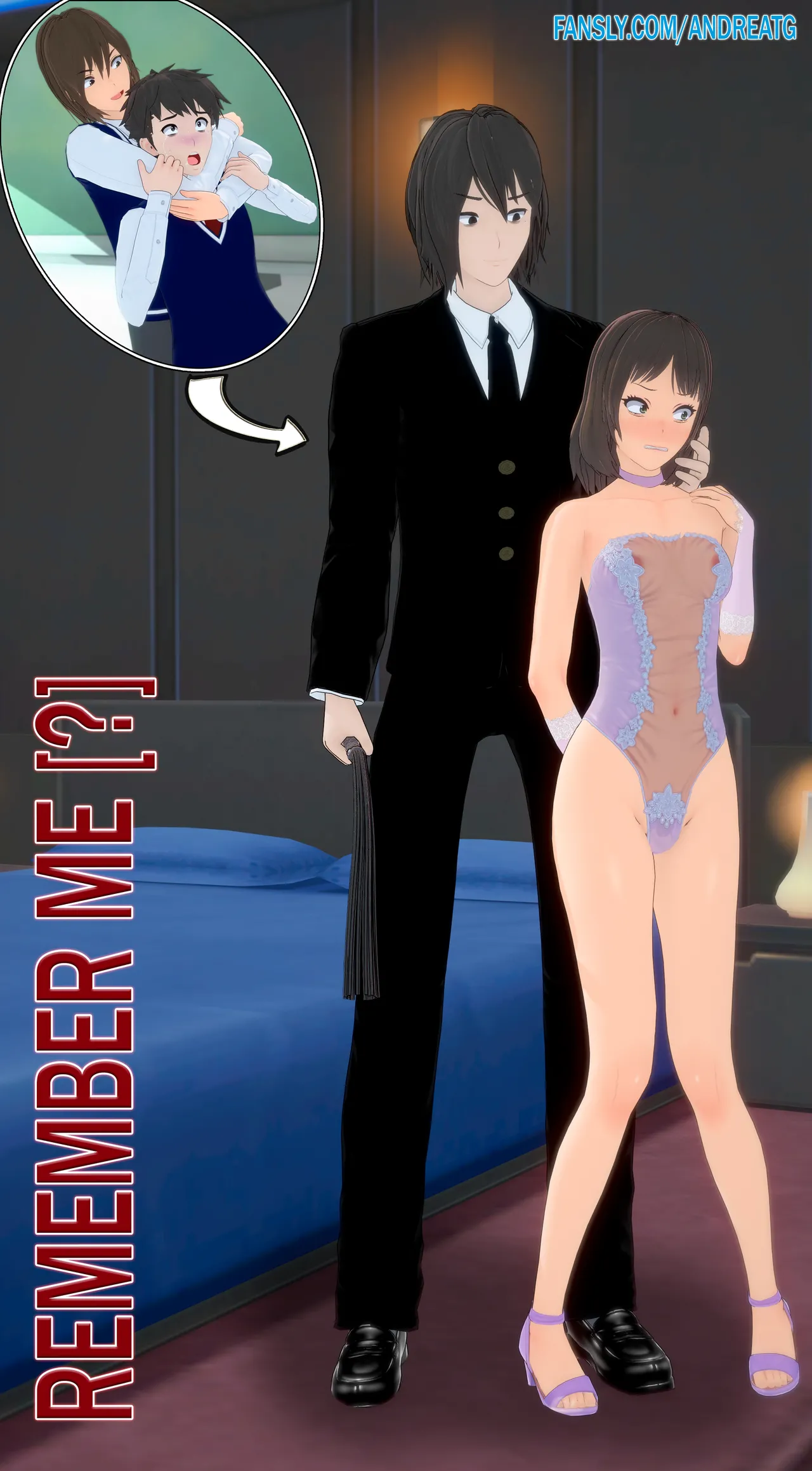 AndreaTG Remember Me Chapter 1 - 10.3 On-Going The guy I used to bully at school turned me into a cross-dressing slut - Image 6