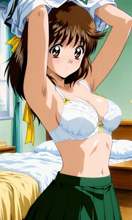 持田真歩子AnimeVerちゃんの一人えっち - Page 4