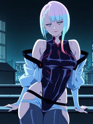 ANIPAI - Lucy Kushinada - Cyberpunk Edgerunners 138 pics Full Set Extras Thumbnail