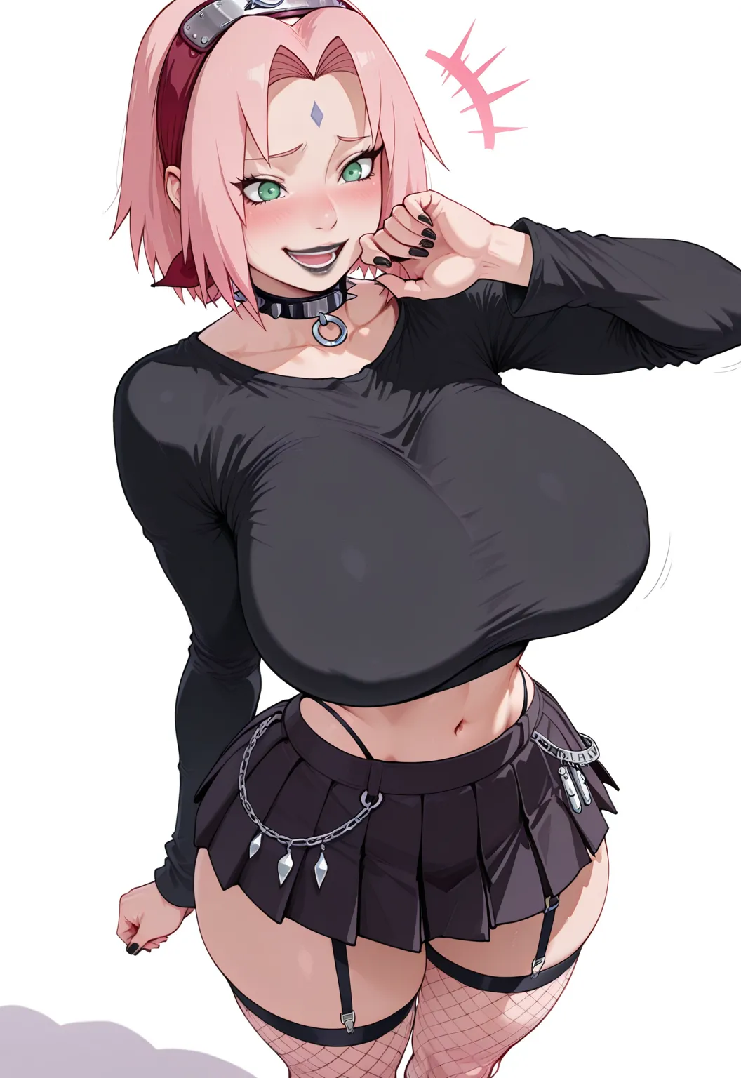 ANIREALAI Sakura Haruno - Gothic for Halloween - Image 15