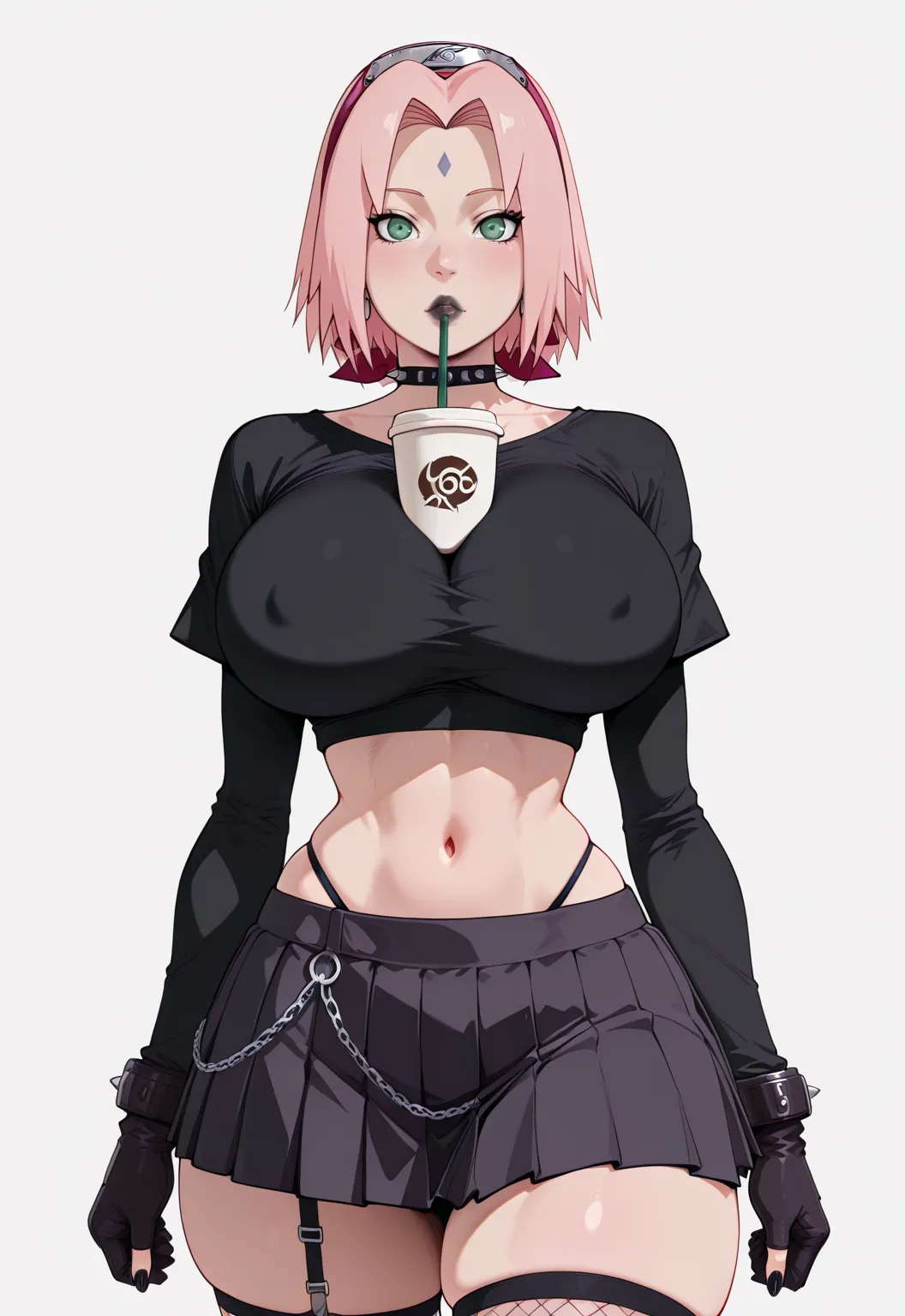 ANIREALAI Sakura Haruno - Gothic for Halloween - Image 30
