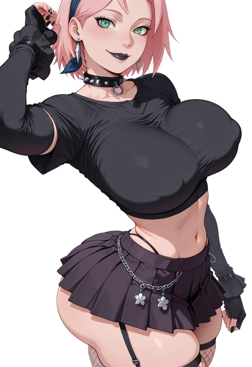 ANIREALAI Sakura Haruno - Gothic for Halloween - Image 31