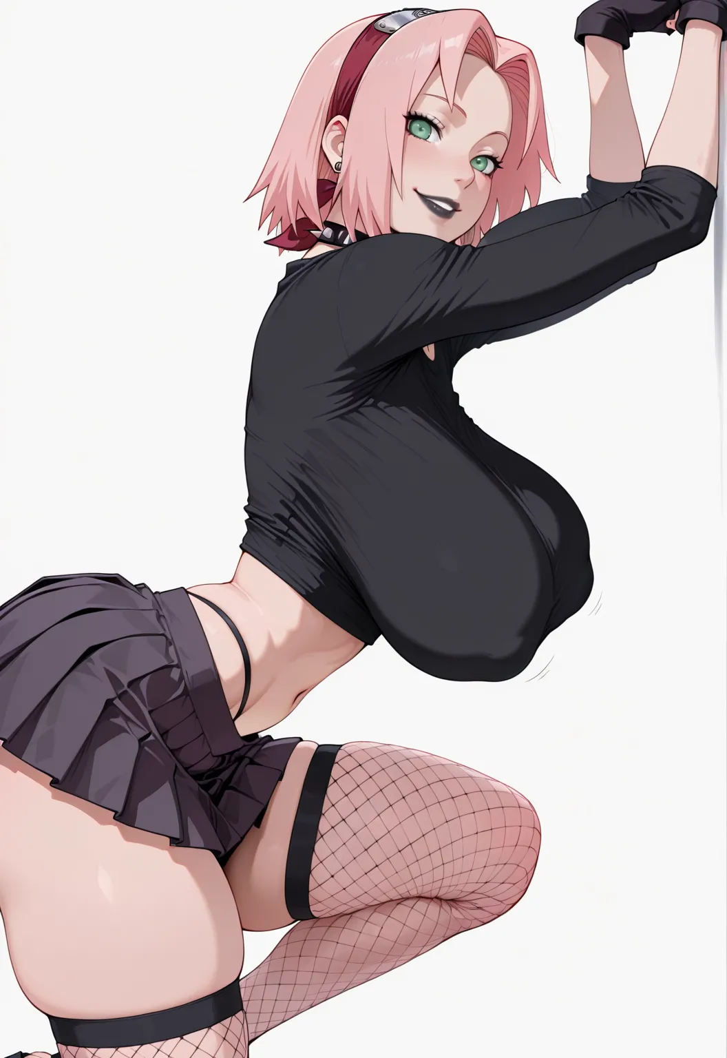 ANIREALAI Sakura Haruno - Gothic for Halloween - Image 35
