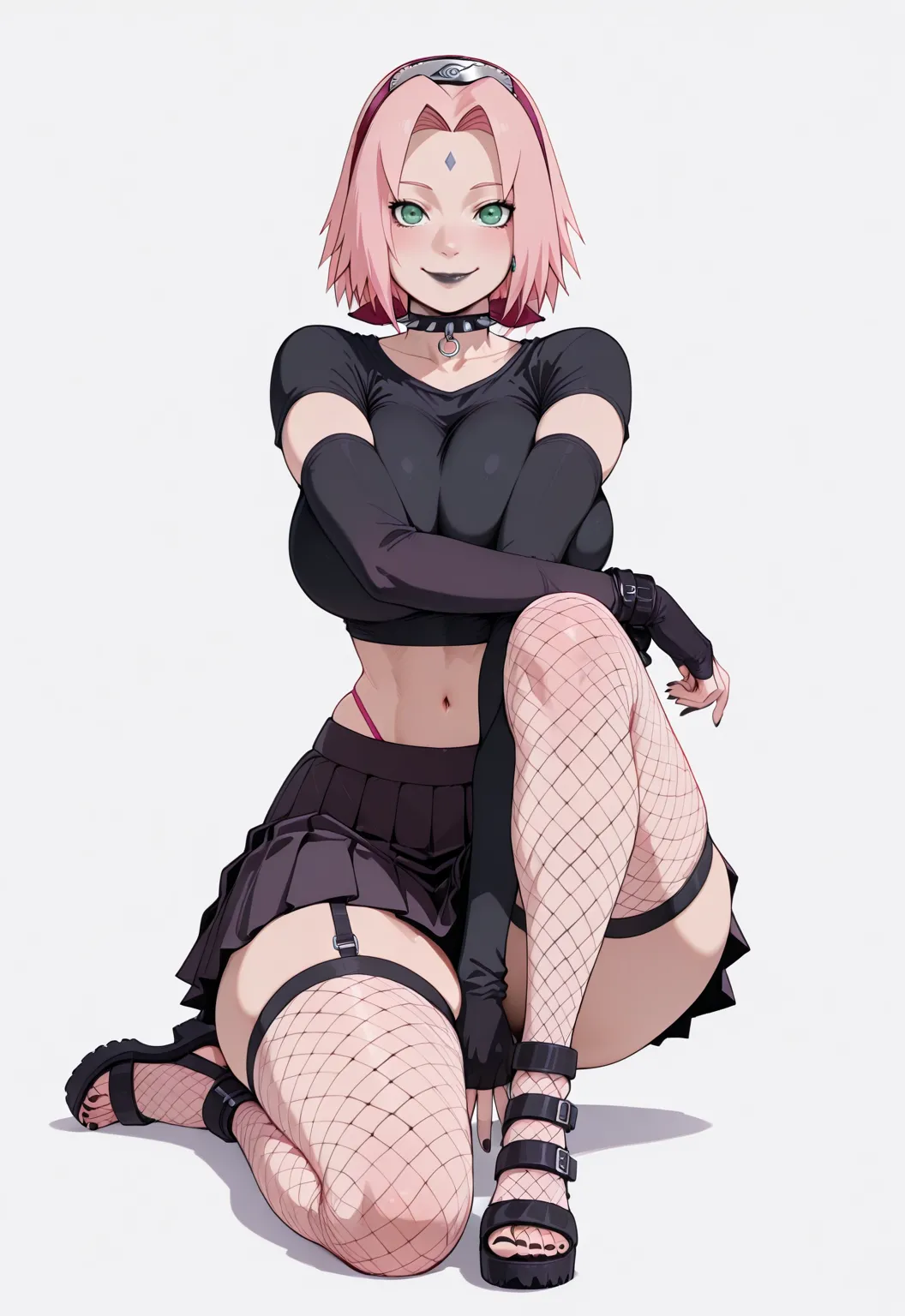 ANIREALAI Sakura Haruno - Gothic for Halloween - Image 39